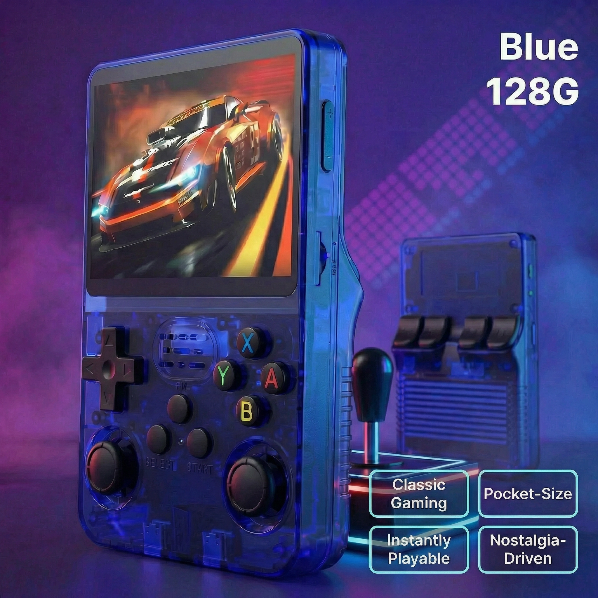 RushX™ Portable Gaming Console
