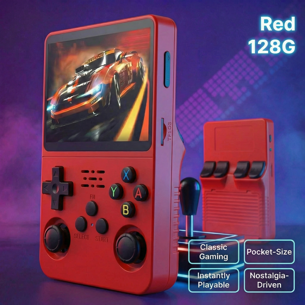 RushX™ Portable Gaming Console